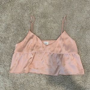 Aritzia Pink Tank Top